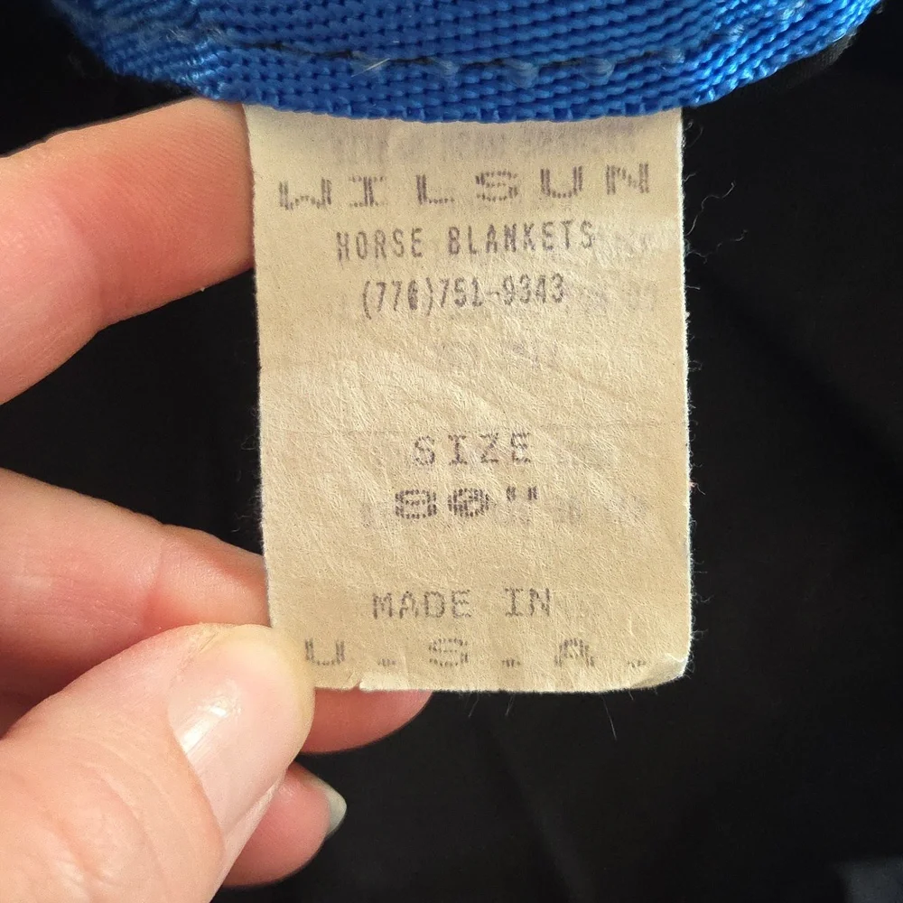 Wilsun Custom Sweatless horse Sheet Size 80 - Picture 5 of 6